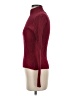 August Silk Burgundy Turtleneck Sweater Size S - photo 5