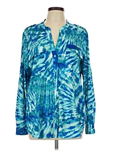 Calvin Klein Long Sleeve Blouse (view 1)