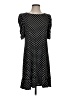 MSK Polka Dots Black Casual Dress Size S (estimated) - photo 1