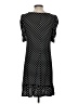 MSK Polka Dots Black Casual Dress Size S (estimated) - photo 2