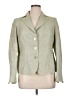 AKRIS Green Silk Blazer Size 14 - photo 1