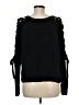 Venus 100% Polyester Black Pullover Sweater Size M - photo 2