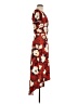 A. Byer 100% Polyester Floral Red Casual Dress Size M - photo 4