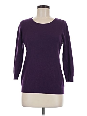 Ann Taylor Factory Cashmere Pullover Sweater (view 1)