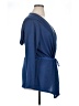 One World Blue Cardigan Size 1X - photo 4