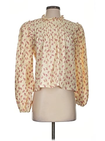 WAYF Long Sleeve Blouse (view 1)