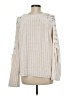 Venus 100% Polyester Ivory Pullover Sweater Size M - photo 2