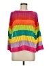 AP.NY Color Block Pink Pullover Sweater Size M - photo 1