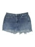 Basic Editions Blue Denim Shorts Size 12 - photo 1