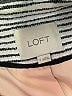 Ann Taylor LOFT Stripes Gray Blazer Size 4 - photo 6