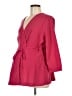 Motherhood 100% Polyester Burgundy Kimono Size Med Maternity - photo 1
