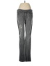 Current/Elliott Hearts Gray Jeans Size XS (0) - photo 1