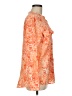Calvin Klein 100% Polyester Orange Long Sleeve Blouse Size M - photo 4