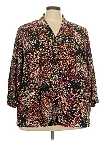 Investments 3/4 Sleeve Blouse (view 1)