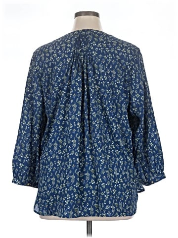 Jachs Girlfriend 3/4 Sleeve Blouse (view 2)