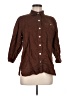 Chico's Design Brown 3/4 Sleeve Button-Down Shirt Size Med (1) - photo 1