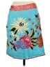 Etcetera Tropical Teal Casual Skirt Size 4 - photo 2