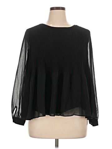 Banana Republic Factory Store Long Sleeve Blouse (view 1)