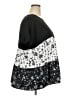 Emery Rose 100% Polyester Black Short Sleeve Top Size XXL - photo 4