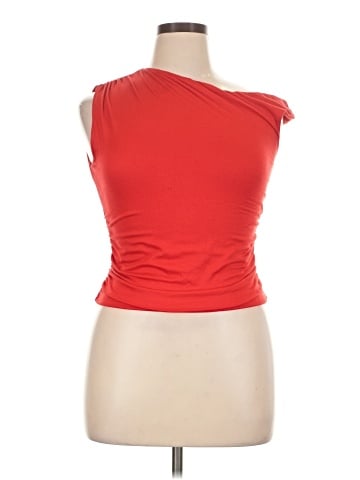 Charlotte Russe Sleeveless T-Shirt (view 1)