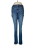 a.n.a. A New Approach Hearts Blue Jeans Size 8 - photo 1