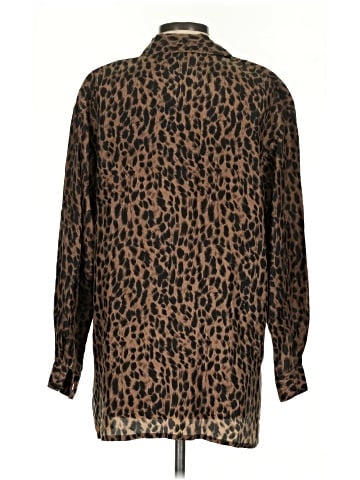 Keren Hart Long Sleeve Silk Top (view 2)