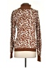 14th & Union Animal Print Brown Pullover Sweater Size S - photo 2