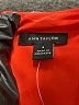 Ann Taylor 100% Polyester Red Casual Dress Size 6 - photo 7