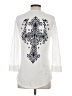 Reba 100% Cotton Ivory Long Sleeve Top Size S - photo 2