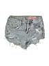 Blank NYC Hearts Blue Denim Shorts Size 8 - photo 1