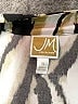 JM Collection Animal Print Gold 3/4 Sleeve Blouse Size XL - photo 4