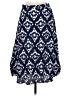 Talbots 100% Viscose Print Blue Casual Skirt Size 6 Petite - photo 2