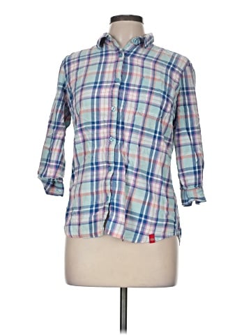 Dickies 3/4 Sleeve Button-Down Shirt (view 1)