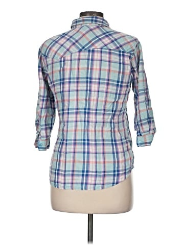 Dickies 3/4 Sleeve Button-Down Shirt (view 2)