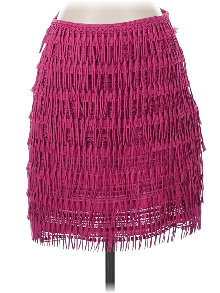 Pre-owned Let Me Be Casual Skirt In Pink