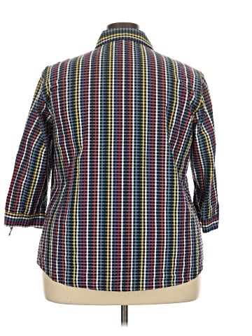 Anne Klein 3/4 Sleeve Button-Down Shirt (view 2)