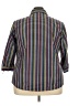 Anne Klein Stripes Blue 3/4 Sleeve Button-Down Shirt Size 3X - photo 2