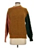 Paloma Wool Color Block Brown Pullover Sweater Size S - photo 1
