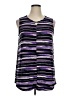 Catherines Purple Sleeveless Blouse Size 0X (14/16W) - photo 1