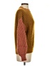 Paloma Wool Color Block Brown Pullover Sweater Size S - photo 4