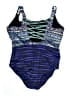 Longitude Print Blue One Piece Swimsuit Size 18 - photo 2
