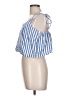 Gap 100% Cotton Blue Sleeveless Blouse Size L (tall) - photo 5