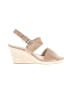 Via Spiga 100% Leather Tan Wedges Size 8 1/2 - photo 1