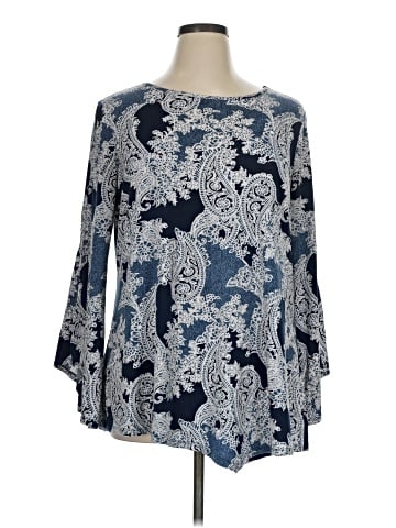Avenue Long Sleeve Blouse (view 1)