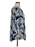 Avenue Paisley Blue Long Sleeve Blouse Size 14 Plus - photo 4
