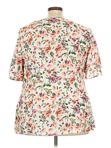 BLOOMCHIC Short Sleeve Blouse (view 2)