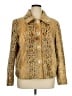 Erin London 100% Polyester Animal Print Gold Jacket Size XL - photo 1