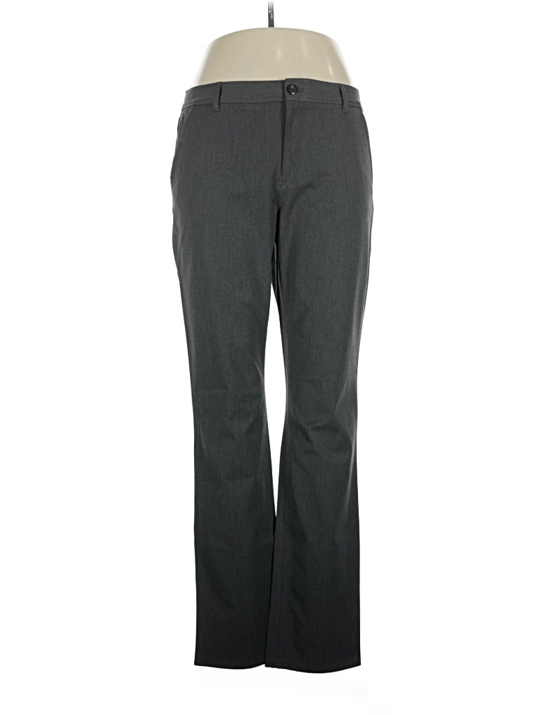 Pre-owned Eddie Bauer Dress Pants In Gray