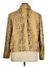 Erin London 100% Polyester Animal Print Gold Jacket Size XL - photo 2