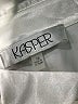 Kasper Metallic Silver 3/4 Sleeve Blouse Size 16 - photo 4